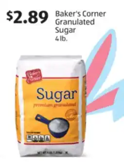 Aldi Baker's Corner Granulated Sugar offer