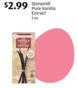 Aldi Stonemill Pure Vanilla Extract offer