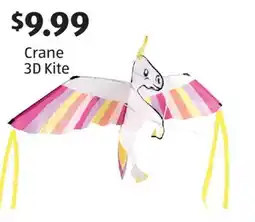 Aldi Crane 3D Kite offer