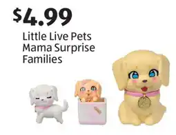 Aldi Little Live Pets Mama Surprise Families offer
