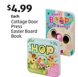 Aldi Cottage Door Press Easter Board Book offer