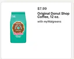 Walgreens Original Donut Shop Coffee, 12 oz offer