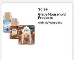 Walgreens Glade Household Products offer