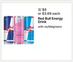Walgreens Red Bull Energy Drink offer