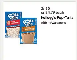Walgreens Kellogg's Pop-Tarts offer