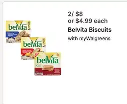 Walgreens Belvita Biscuits offer