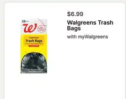 Walgreens Walgreens Trash Bags offer