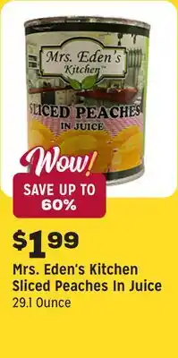 Grocery Outlet Sliced Peaches In Juice offer