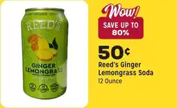 Grocery Outlet Ginger Lemongrass Soda offer
