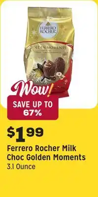 Grocery Outlet Milk Choc Golden Moments offer