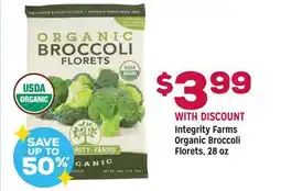 Grocery Outlet Integrity Farms Organic Broccoli Florets offer
