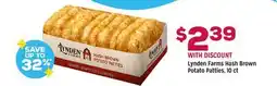 Grocery Outlet Lynden Farms Hash Brown Potato Patties offer