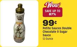 Grocery Outlet Double Chocolate 0 Sugar Sauce offer