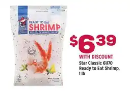 Grocery Outlet Star Classic 61/70 Ready to Eat Shrimp offer