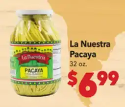 Vallarta Supermarkets La Nuestra Pacaya offer