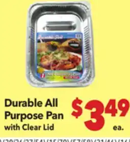 Vallarta Supermarkets Durable All Purpose Pan offer