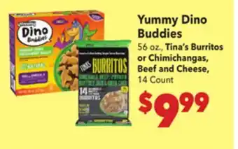 Vallarta Supermarkets Yummy Dino Buddies offer
