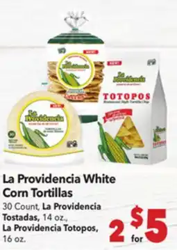 Vallarta Supermarkets La Providencia White Corn Tortillas offer