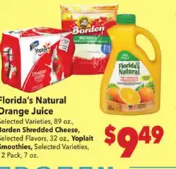 Vallarta Supermarkets Florida's Natural Orange Juice offer