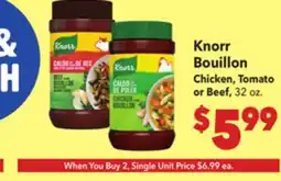 Vallarta Supermarkets Knorr Bouillon offer