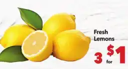 Vallarta Supermarkets Fresh Lemons offer