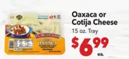 Vallarta Supermarkets Oaxaca or Cotija Cheese offer
