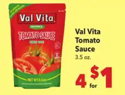 Vallarta Supermarkets Val Vita Tomato Sauce offer