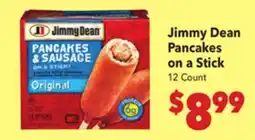 Vallarta Supermarkets Jimmy Dean Pancakes on a Stick offer