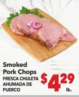 Vallarta Supermarkets Smoked Pork Chops / FRESCA CHULETA AHUMADA DE PUERCO offer