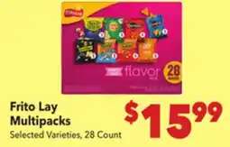 Vallarta Supermarkets Frito Lay Multipacks offer