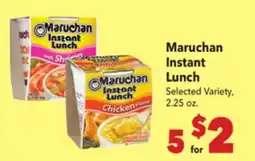 Vallarta Supermarkets Maruchan Instant Lunch offer