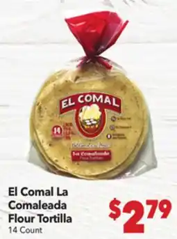 Vallarta Supermarkets El Comal La Comaleada Flour Tortilla offer