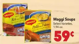 Vallarta Supermarkets Maggi Soups offer