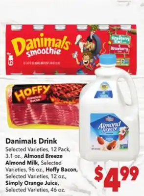 Vallarta Supermarkets Danimals Drink offer