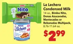 Vallarta Supermarkets La Lechera Condensed Milk offer