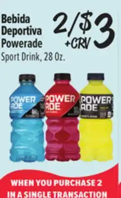 El Super Sport Drink offer