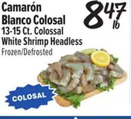 El Super 13-15Ct. Colossal White Shrimp Headless offer