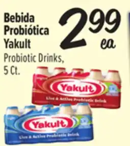 El Super Probiotic Drinks offer