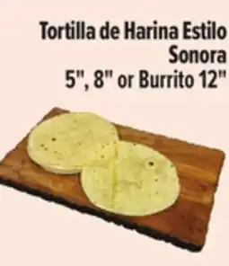 El Super Sonora 5, 8 or Burrito 12 offer