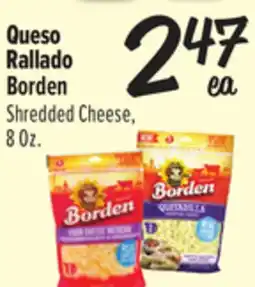 El Super Borden Shredded Cheese offer