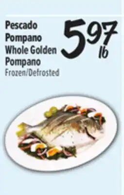 El Super Whole Golden Pompano offer