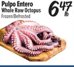 El Super Whole Raw Octopus offer