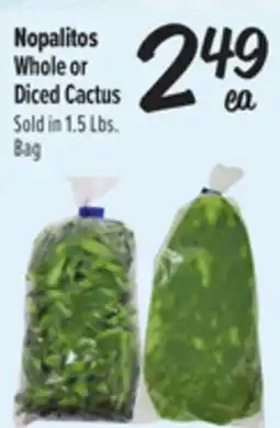 El Super Whole or Diced Cactus offer