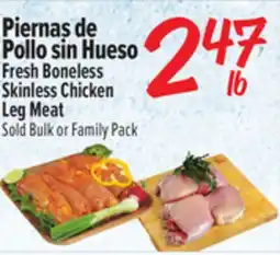 El Super Fresh Boneless Skinless Chicken Leg Meat offer