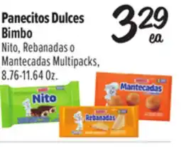El Super Bimbo Nito, Rebanadas o Mantecadas Multipacks offer