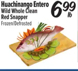 El Super Wild Whole Clean Red Snapper offer