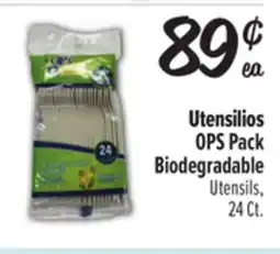 El Super OPS Pack Biodegradable Utensils offer