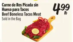 El Super Beef Boneless Tacos Meat offer