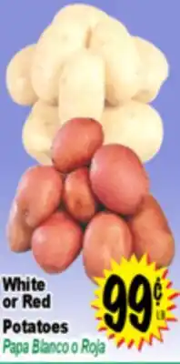 Superior Grocers White or Red Potatoes offer