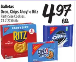 El Super Oreo, Chips Ahoy! Ritz Party Size Cookies offer